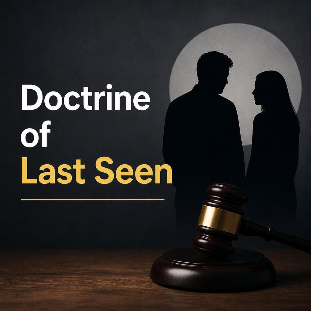 featured image for Doctrine of Last Seen in Nigerian Criminal Law