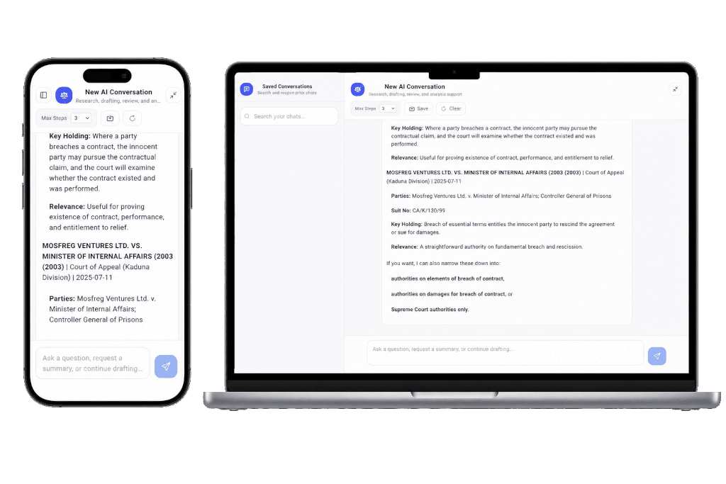 AI Legal Assistant for Nigerian Legal Reasearch