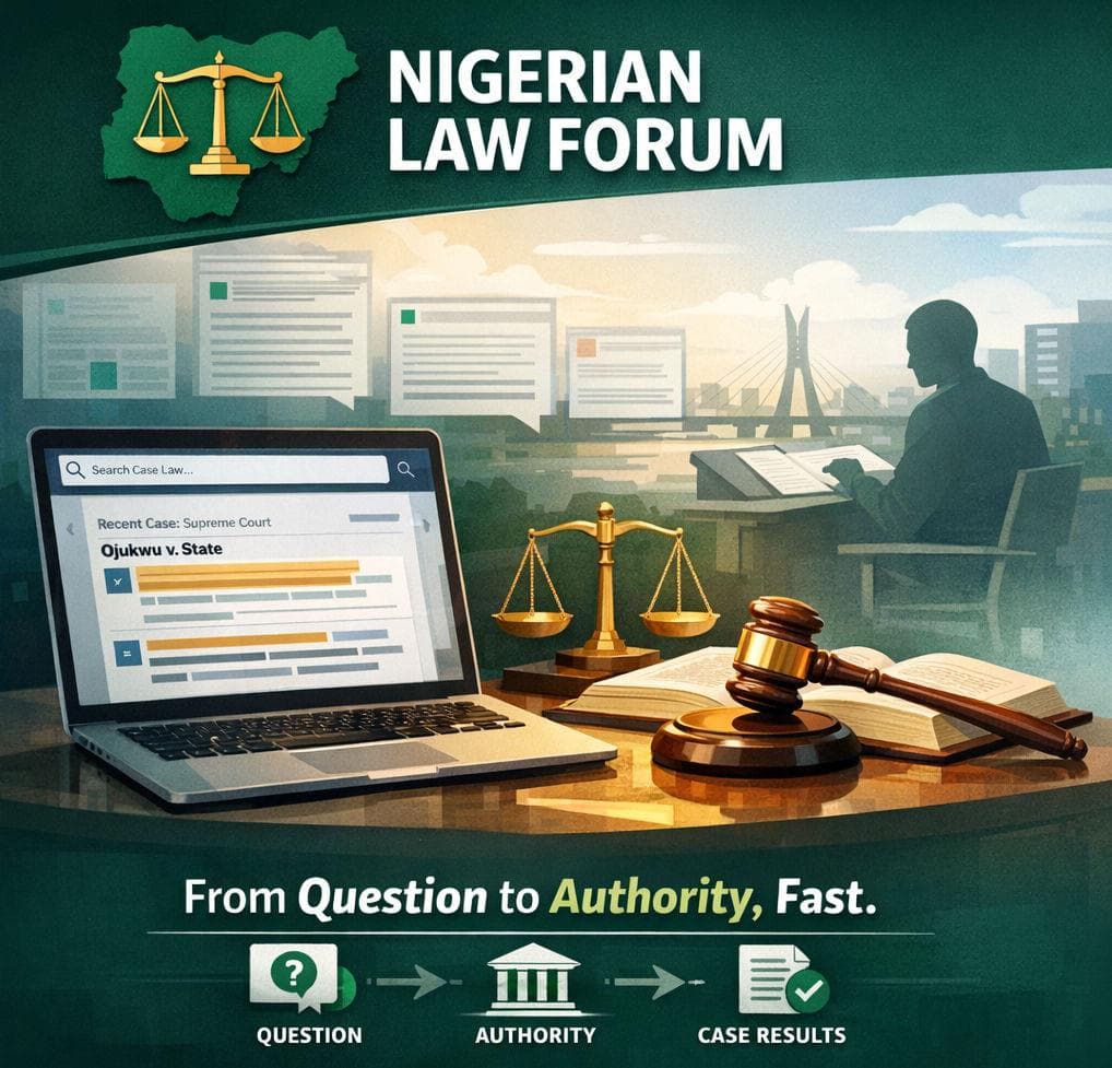 featured image for Nigerian Case Law Database: Full‑Text & Semantic Search